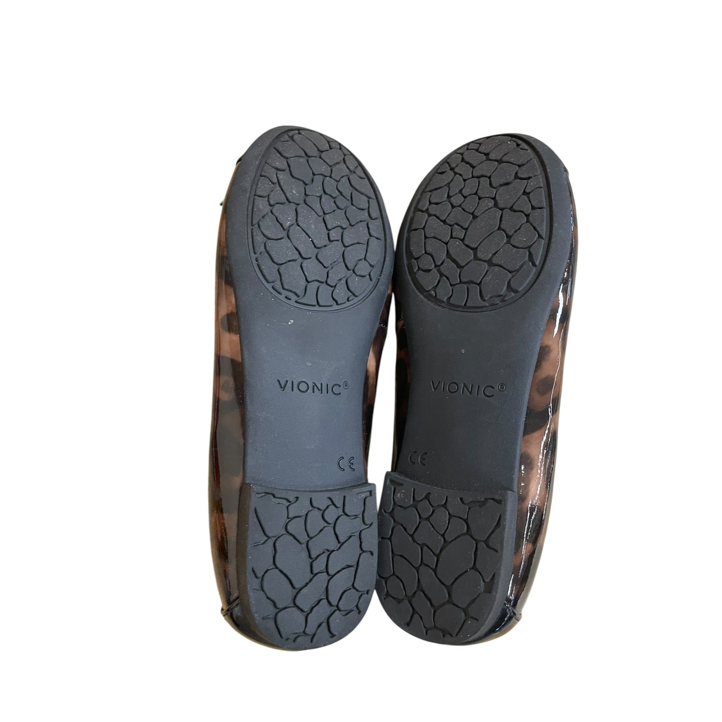 Shoes Flats By Vionic In Animal Print, Size:7.5