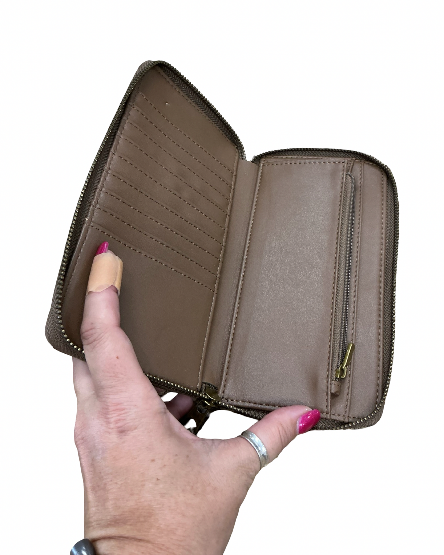 Wallet By Universal Thread In Beige, Size:Large
