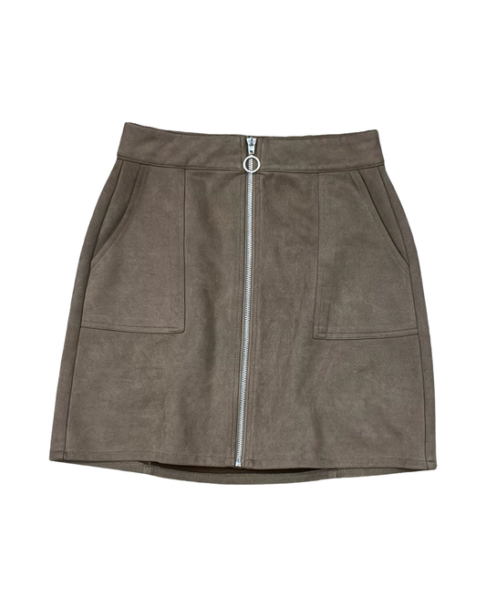 Skirt Midi By Maurices In Beige, Size:Xs