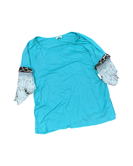 Top Ss By 143 Story In Green, Size:3X