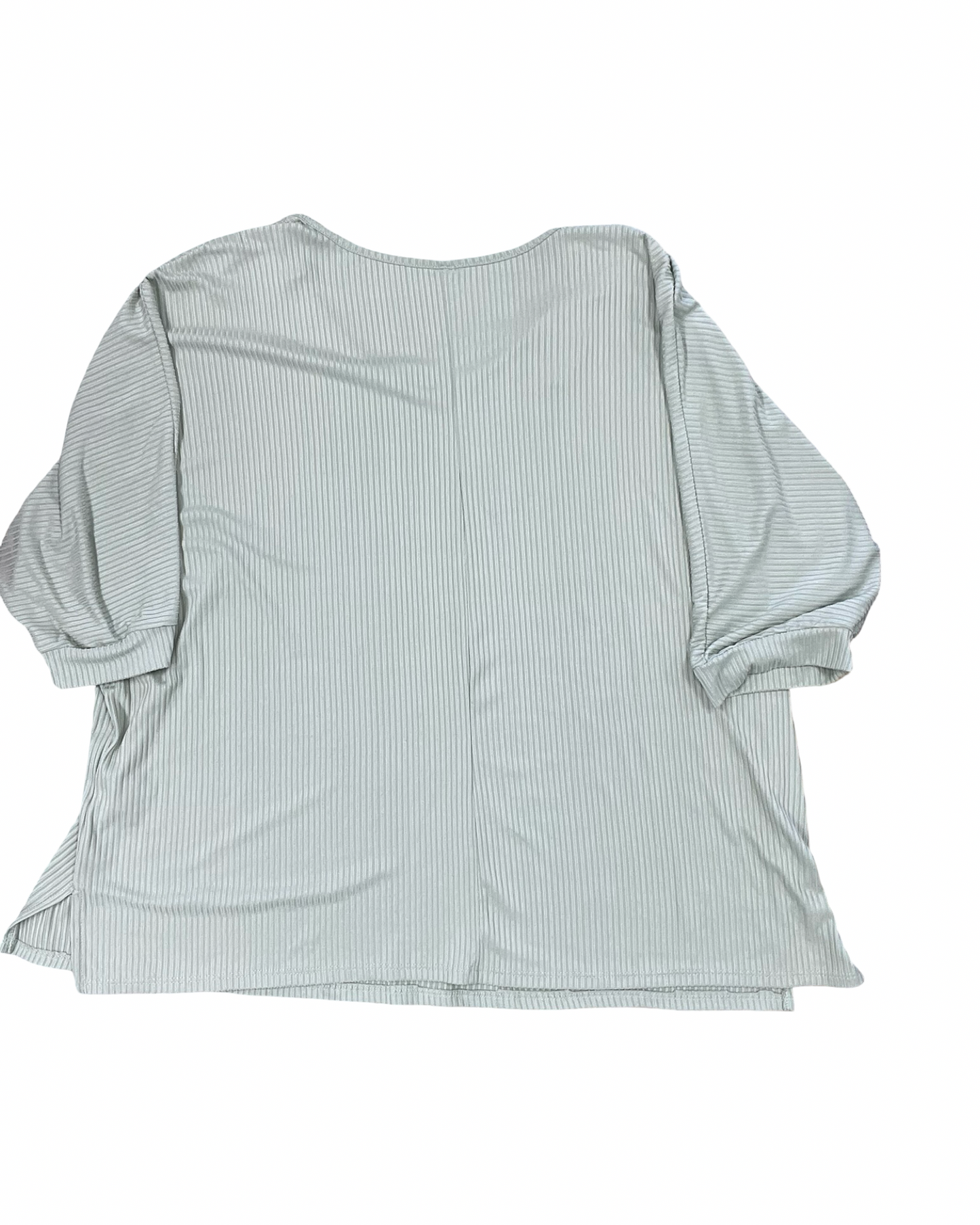 Top Ss By Clothes Mentor In Green, Size:3X