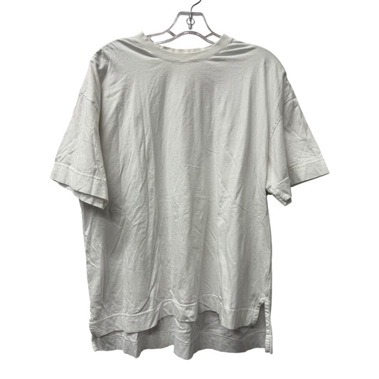 Athletic Top Ss By Calia In White, Size:L