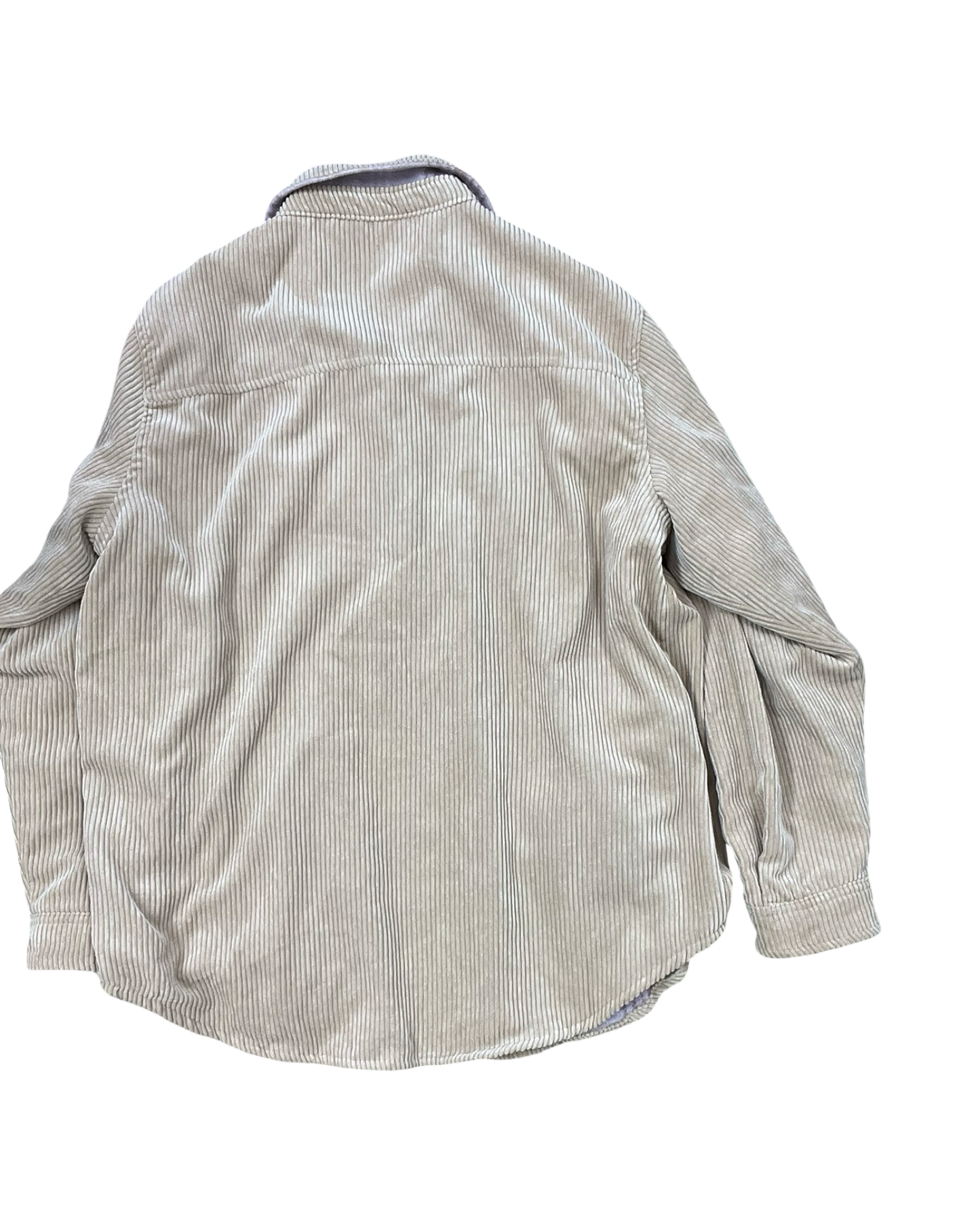 Jacket Shirt By Love Tree In Tan, Size:L