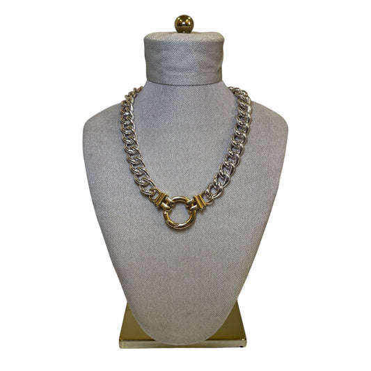 Necklace Chain By Ralph Lauren In Gold & Silver