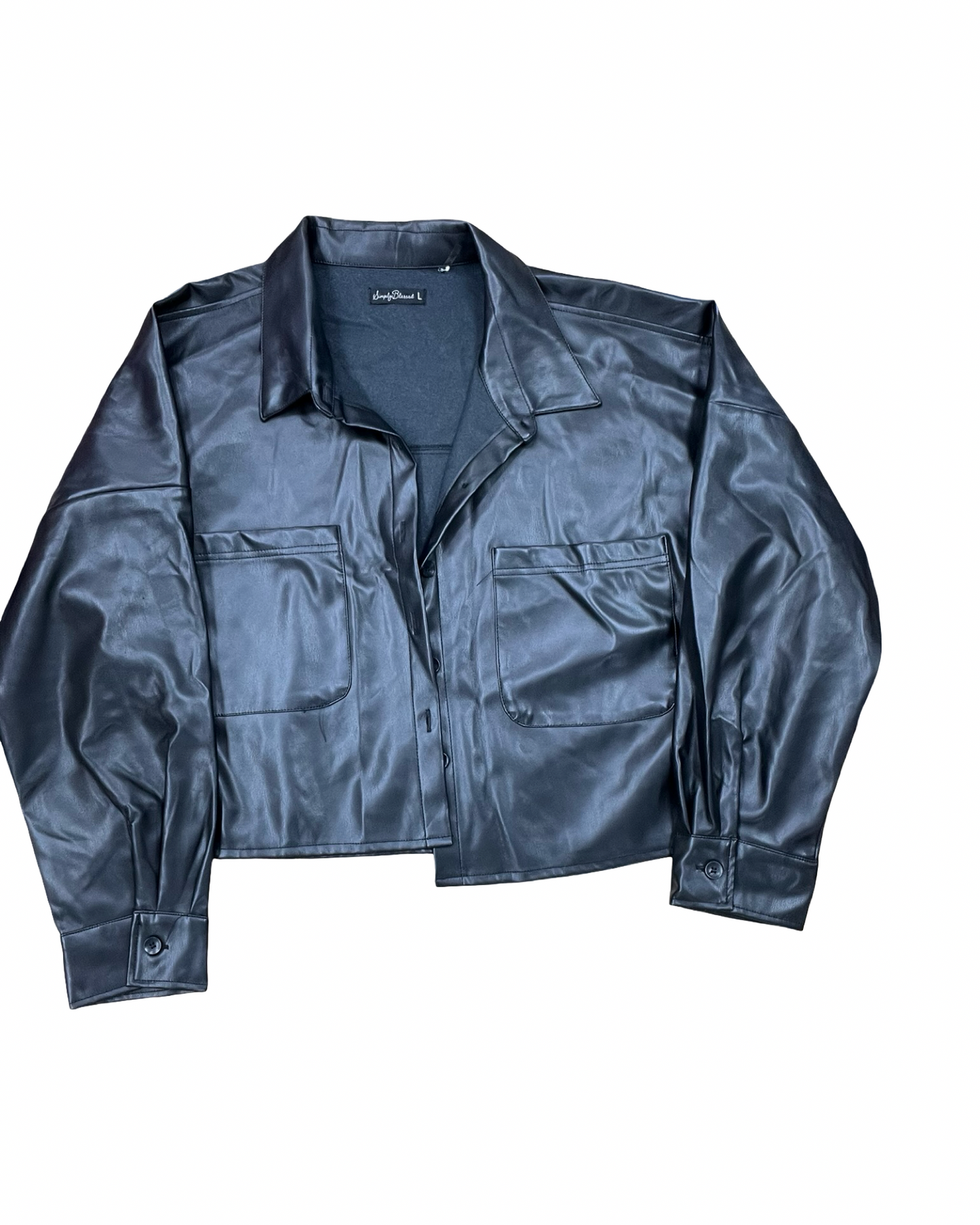Jacket Other By Clothes Mentor In Black, Size:L