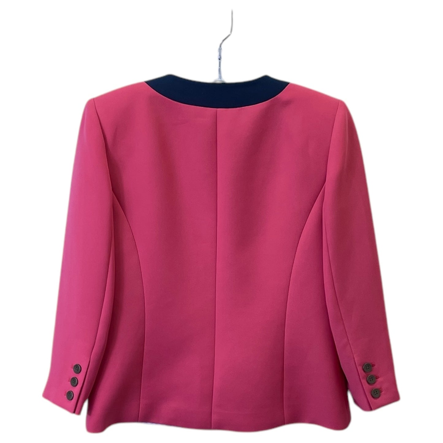 Blazer By Giani Bernini In Blue & Pink, Size:4