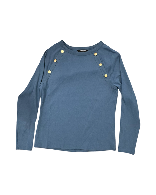 Top Ls By White House Black Market In Blue, Size:Xl