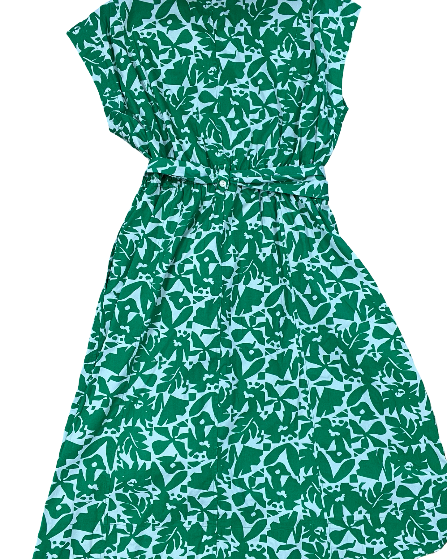 Dress Casual Midi By Free Assembly In Green, Size:L