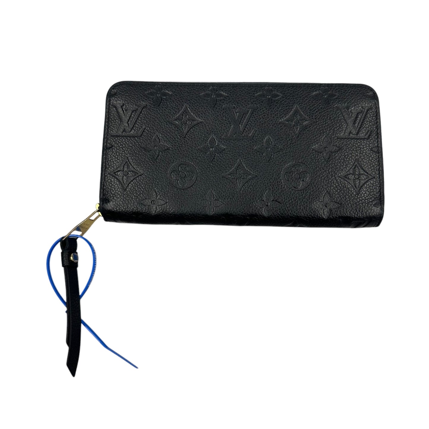 Wallet Luxury Designer By Louis Vuitton In Black, Size:Medium