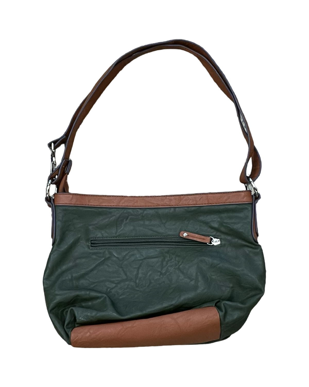 Handbag By Rosetti In Brown & Green, Size:Medium