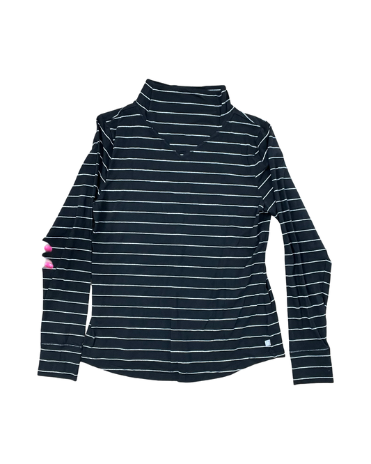 Top Ls By Talbots In Black, Size:L