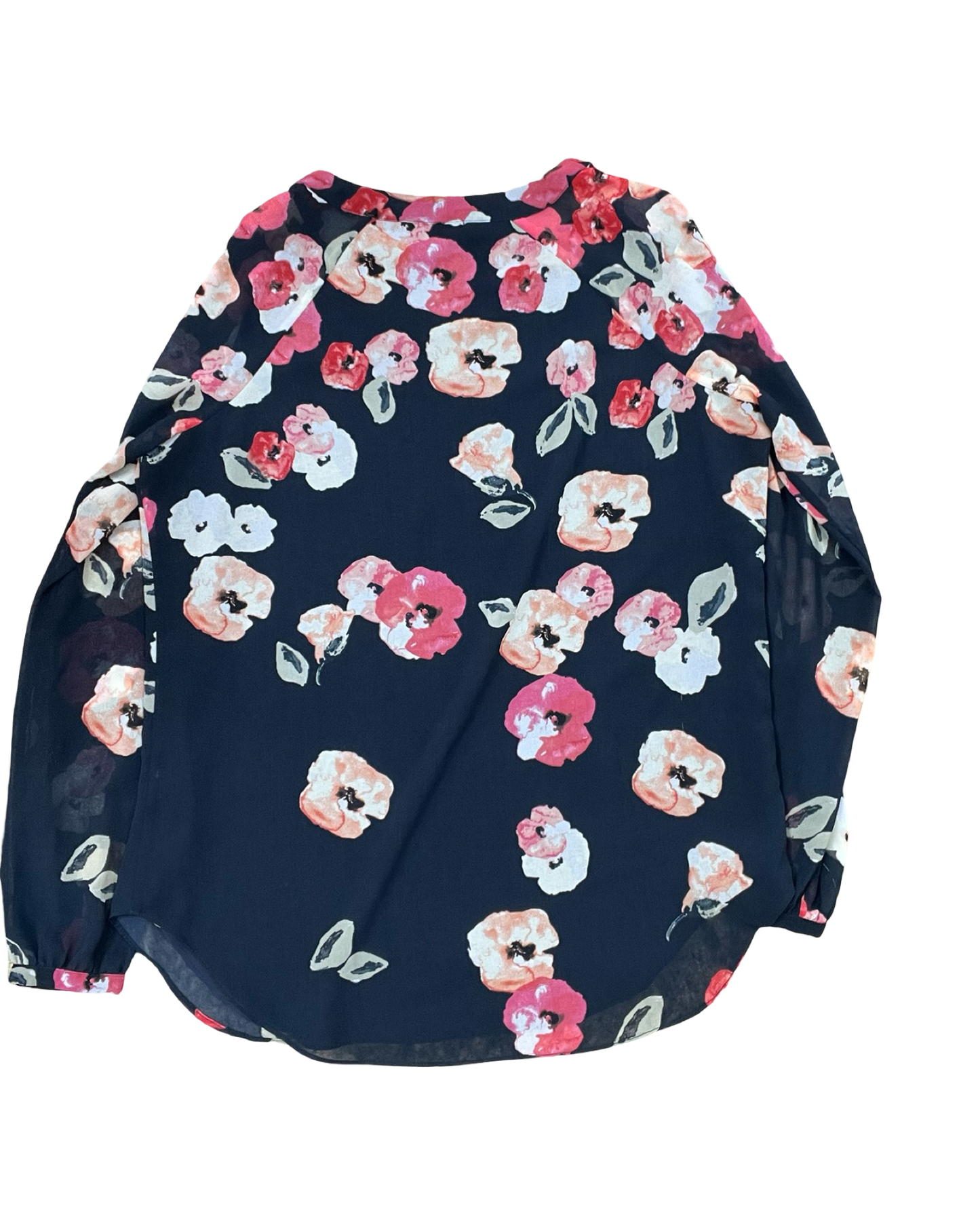 Top Ls By Cabi In Blue & Pink, Size:M