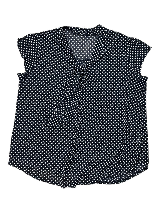 Top Ss By Clothes Mentor In Black & White, Size:3X
