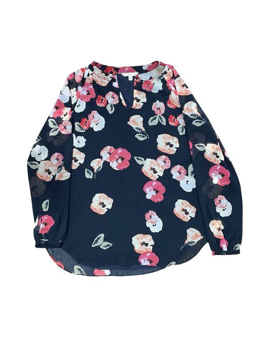 Top Ls By Cabi In Blue & Pink, Size:M