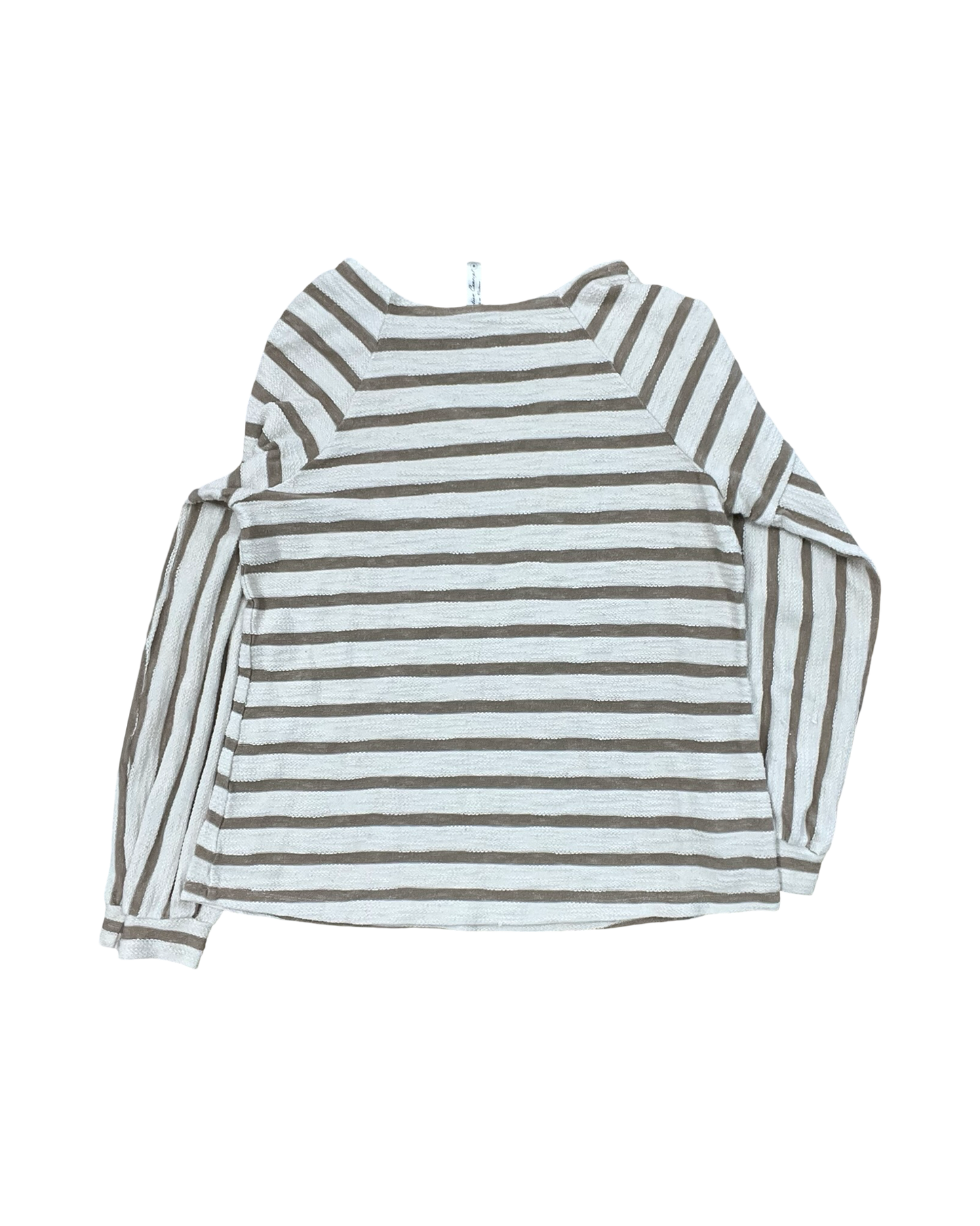 Top Ls By Perseption Concept In Brown & Cream, Size:M