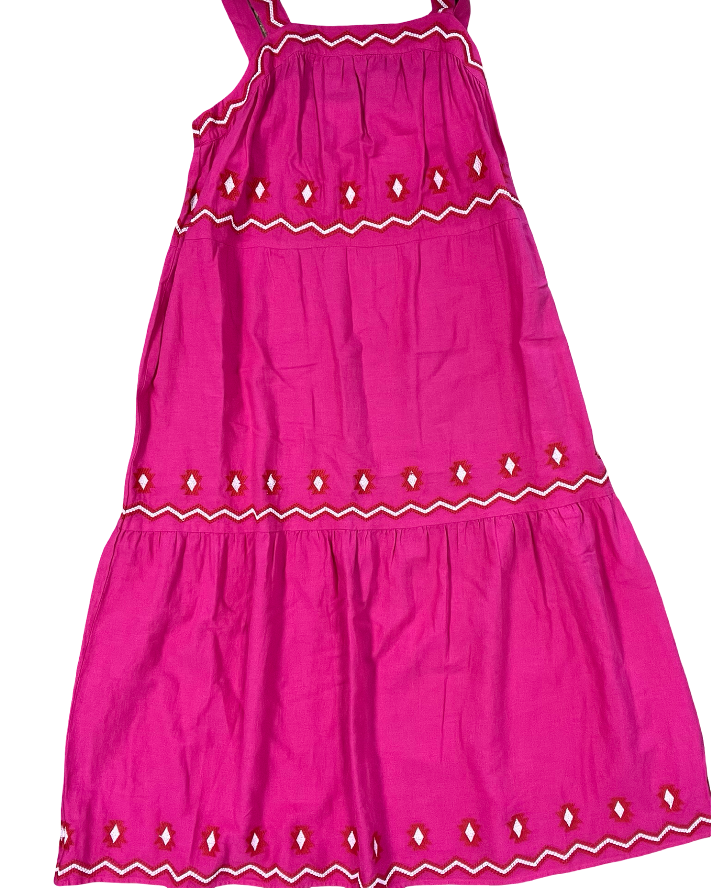 Dress Casual Midi By Loft In Pink, Size:Lp