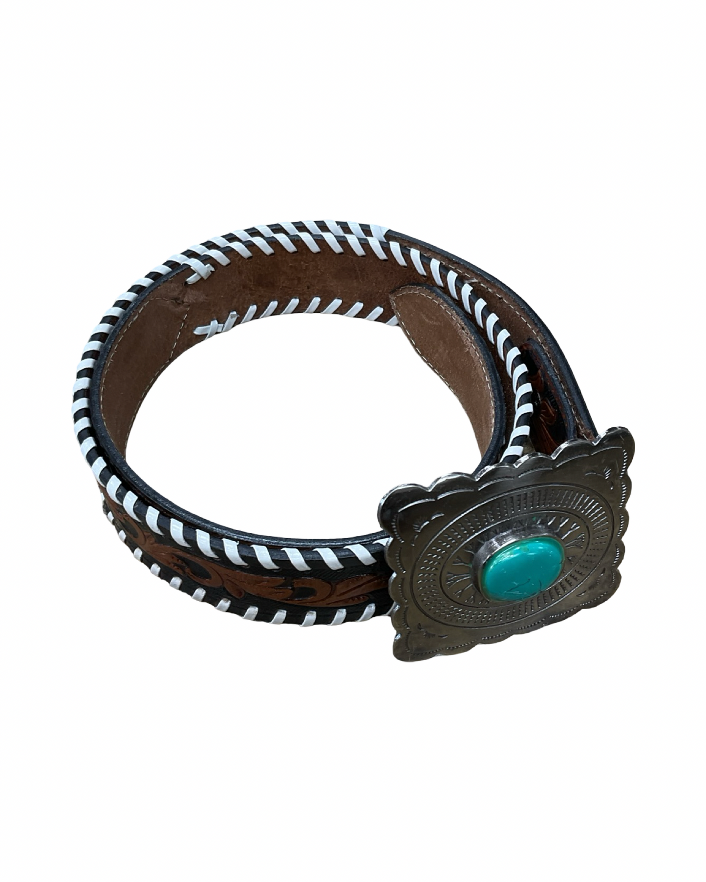 Belt By Clothes Mentor In Black & Brown