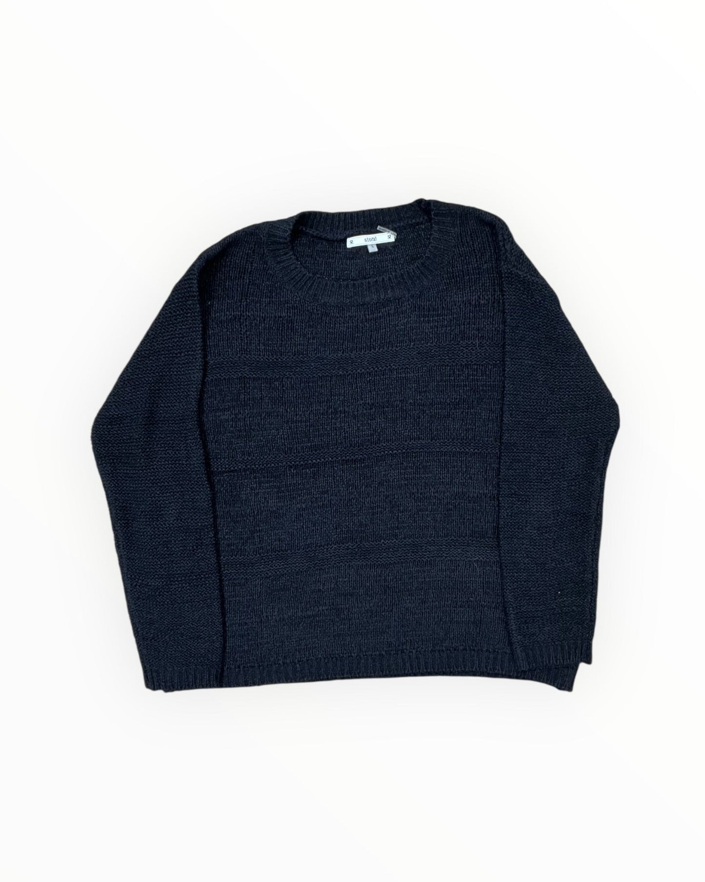 Sweater By Sioni In Black, Size:L