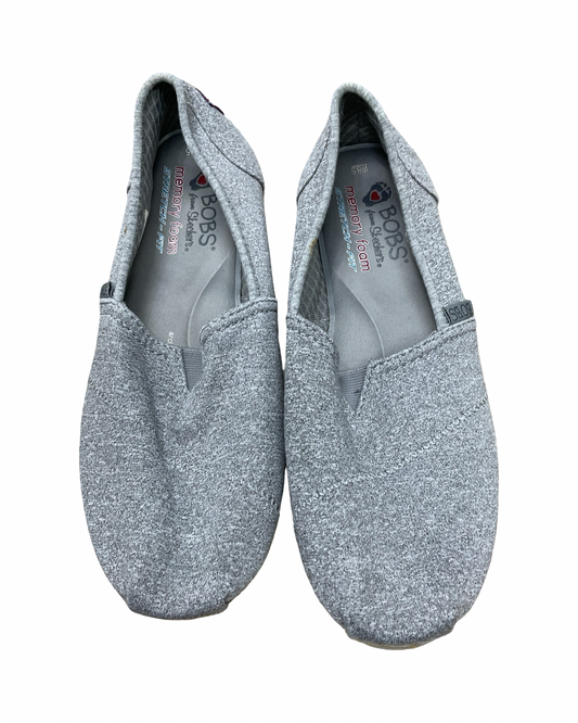 Shoes Flats By Bobs In Grey, Size:8.5