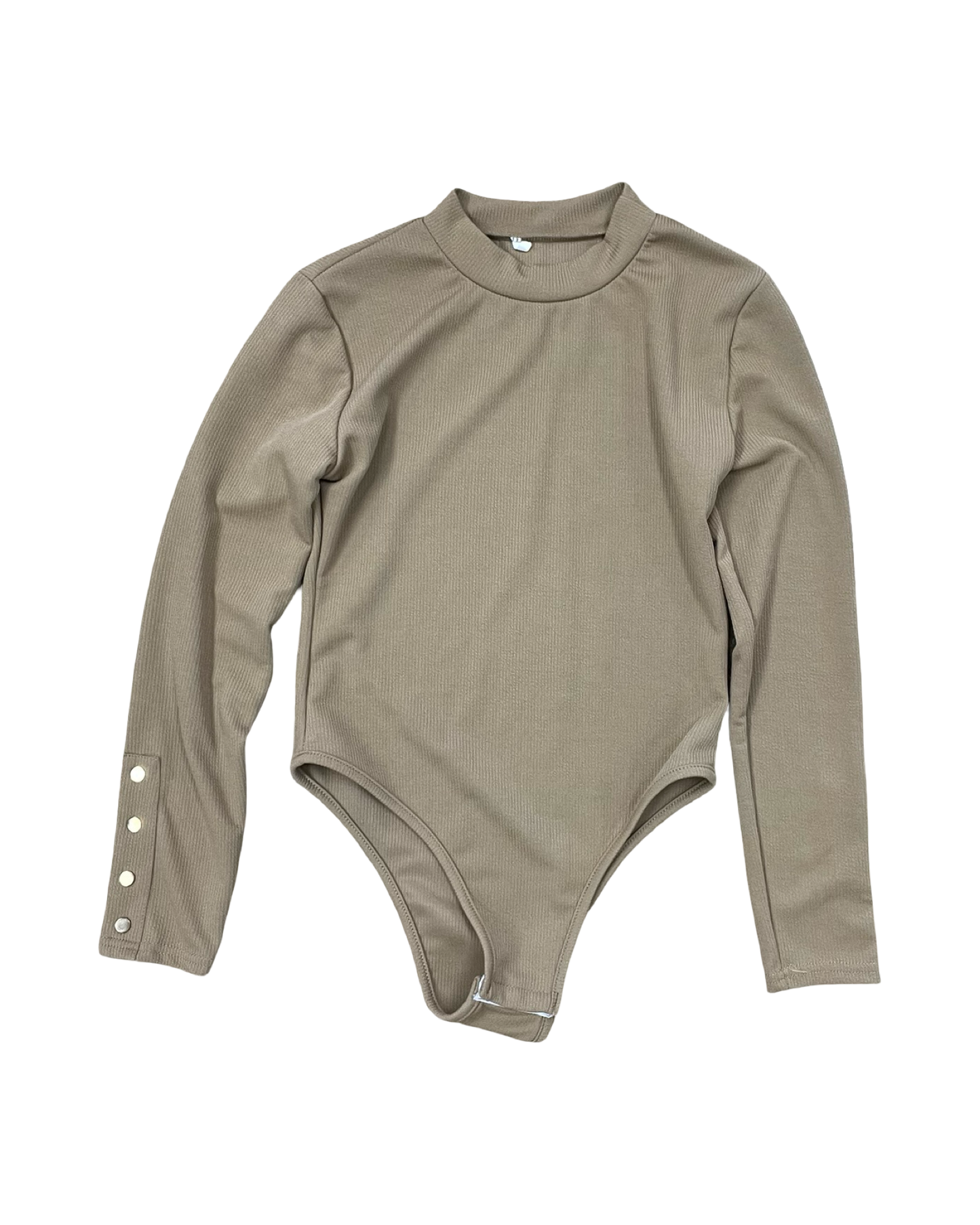 Bodysuit By Clothes Mentor In Tan, Size:S