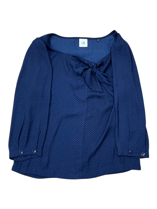 Top 3/4 Sleeve By Cabi In Navy, Size:S