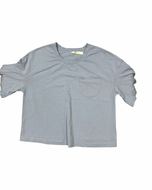 Top Ss Basic By Fabletics In Blue, Size:L