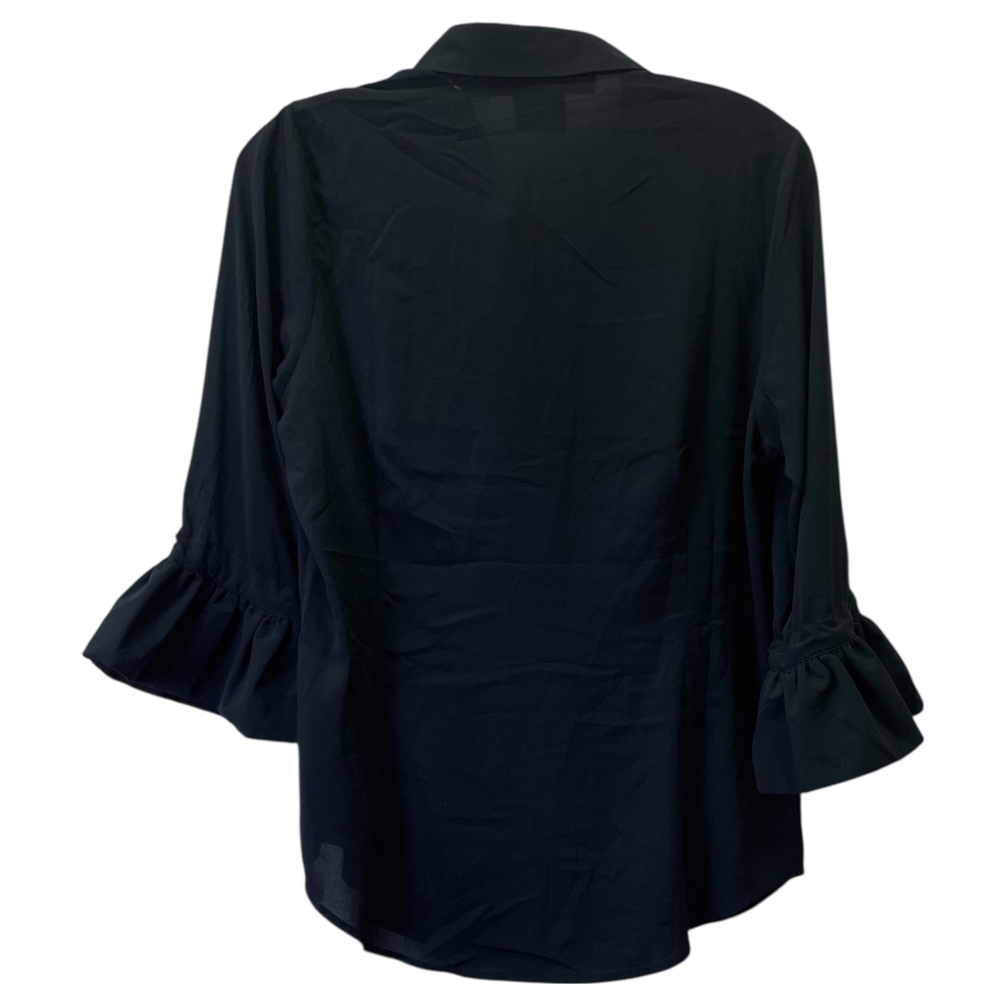 Top 3/4 Sleeve By Gretchen Scott In Black, Size:S