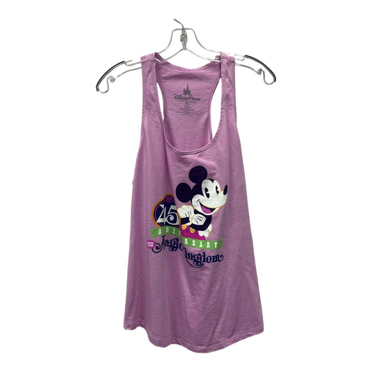 Top Sleeveless By Disney Store In Purple, Size:Xl