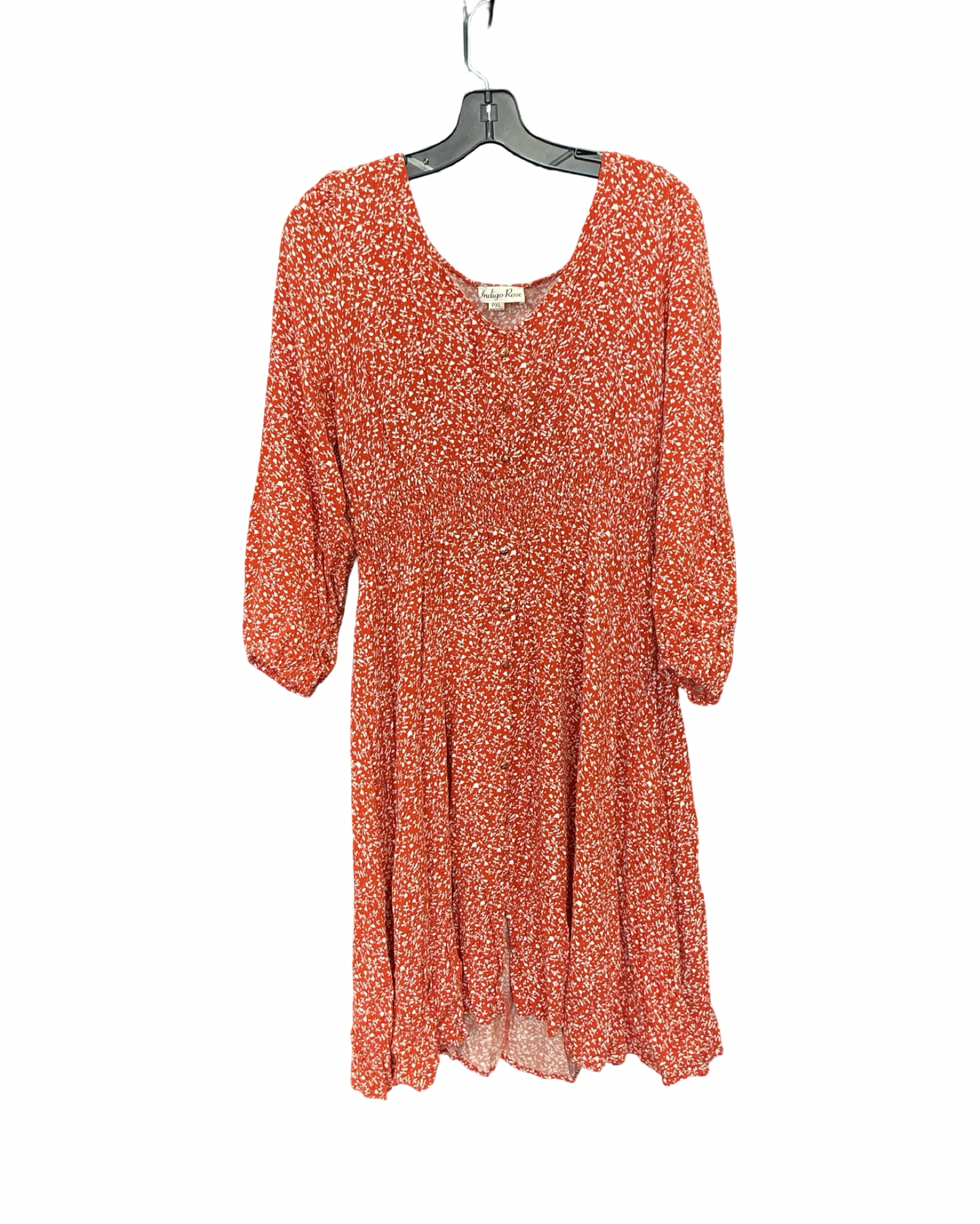 Dress Casual Midi By Indigo Rd In Orange, Size:Xlp