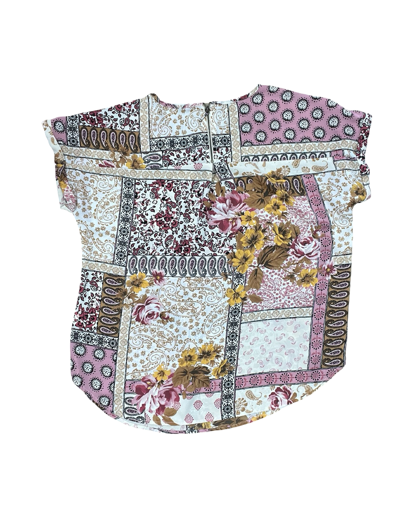 Top Ss By Maurices In Floral Print, Size:S