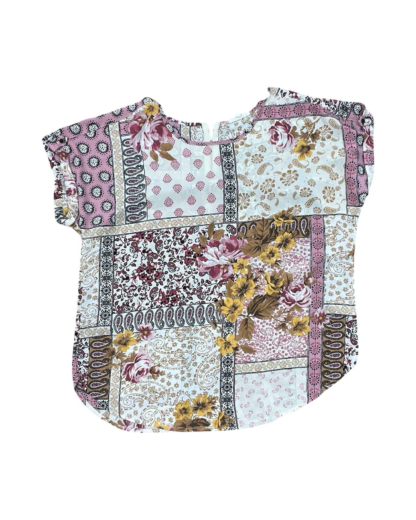Top Ss By Maurices In Floral Print, Size:S