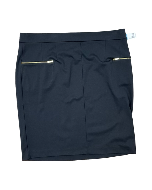 Skirt Midi By Simply Emma In Black, Size:3X
