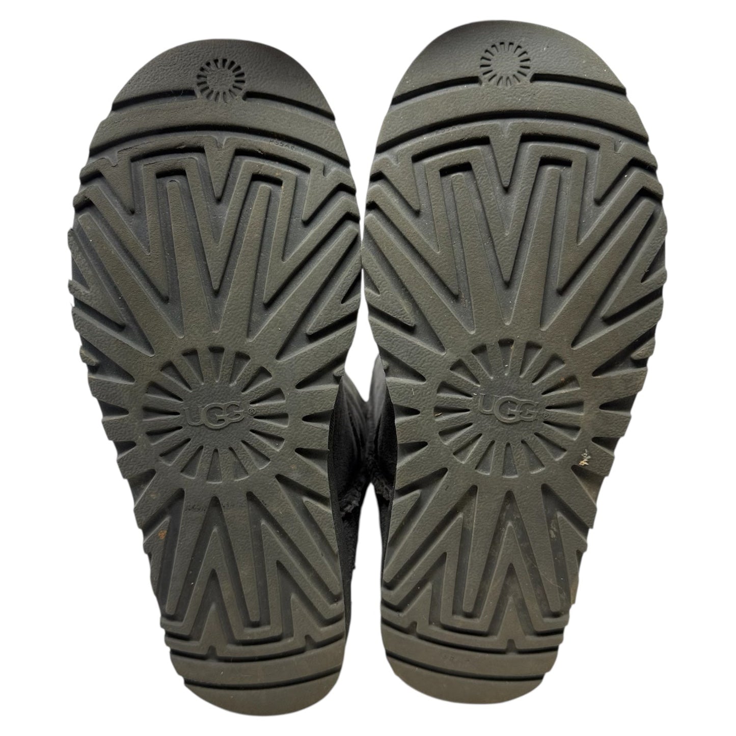 Classic Short II Boots Designer By Ugg In Grey, Size: 8