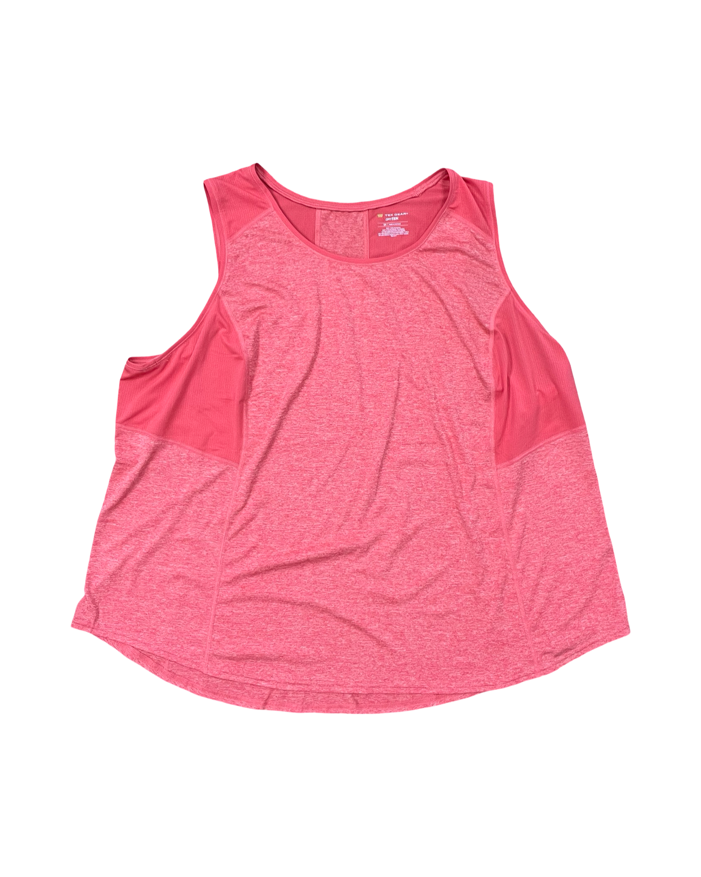 Athletic Tank Top By Tek Gear In Orange, Size:3X