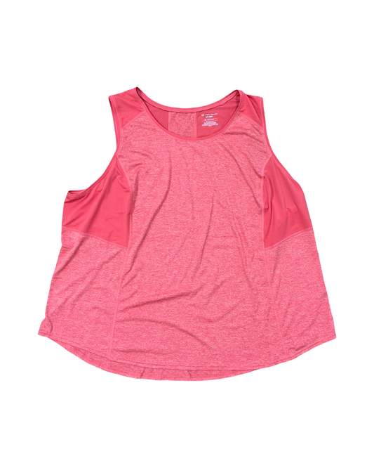 Athletic Tank Top By Tek Gear In Orange, Size:3X