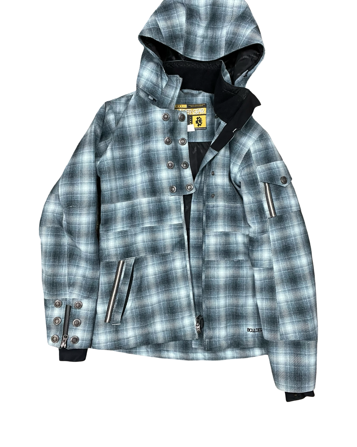Coat Parka By Clothes Mentor In Blue, Size:M