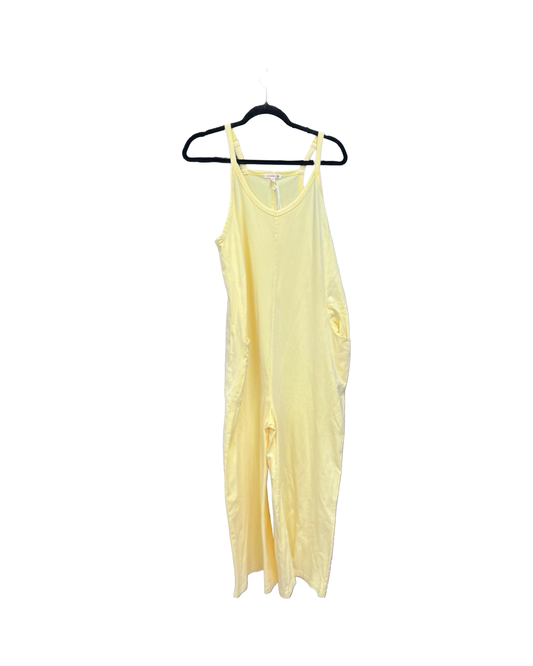 Jumpsuit By Sundry In Yellow, Size:M