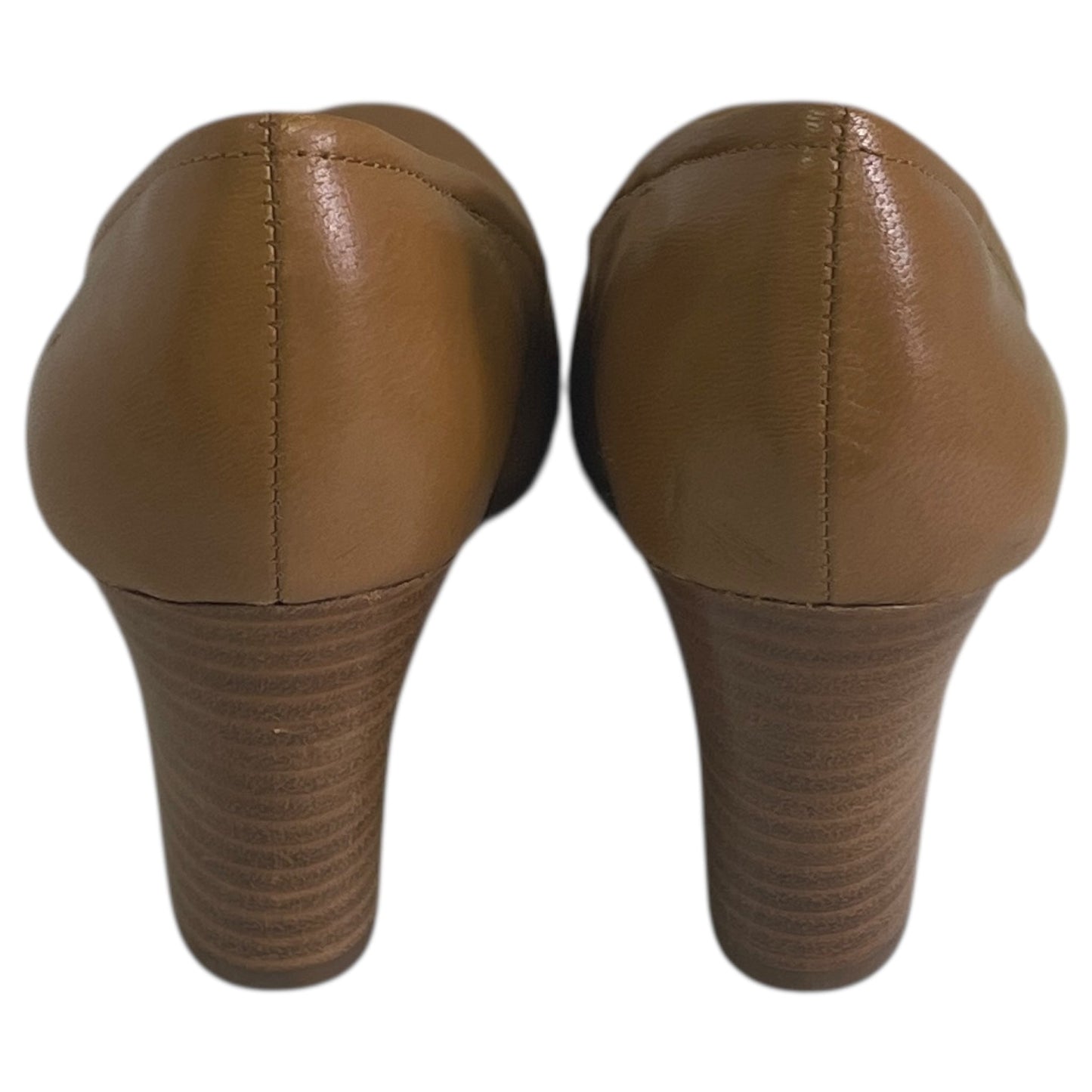 Shoes Heels Block By Sofft In Tan, Size:8