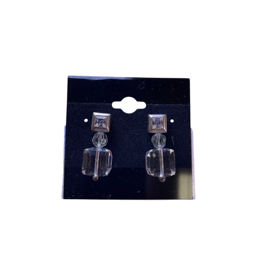 Earrings Designer By Swarovski In Clear