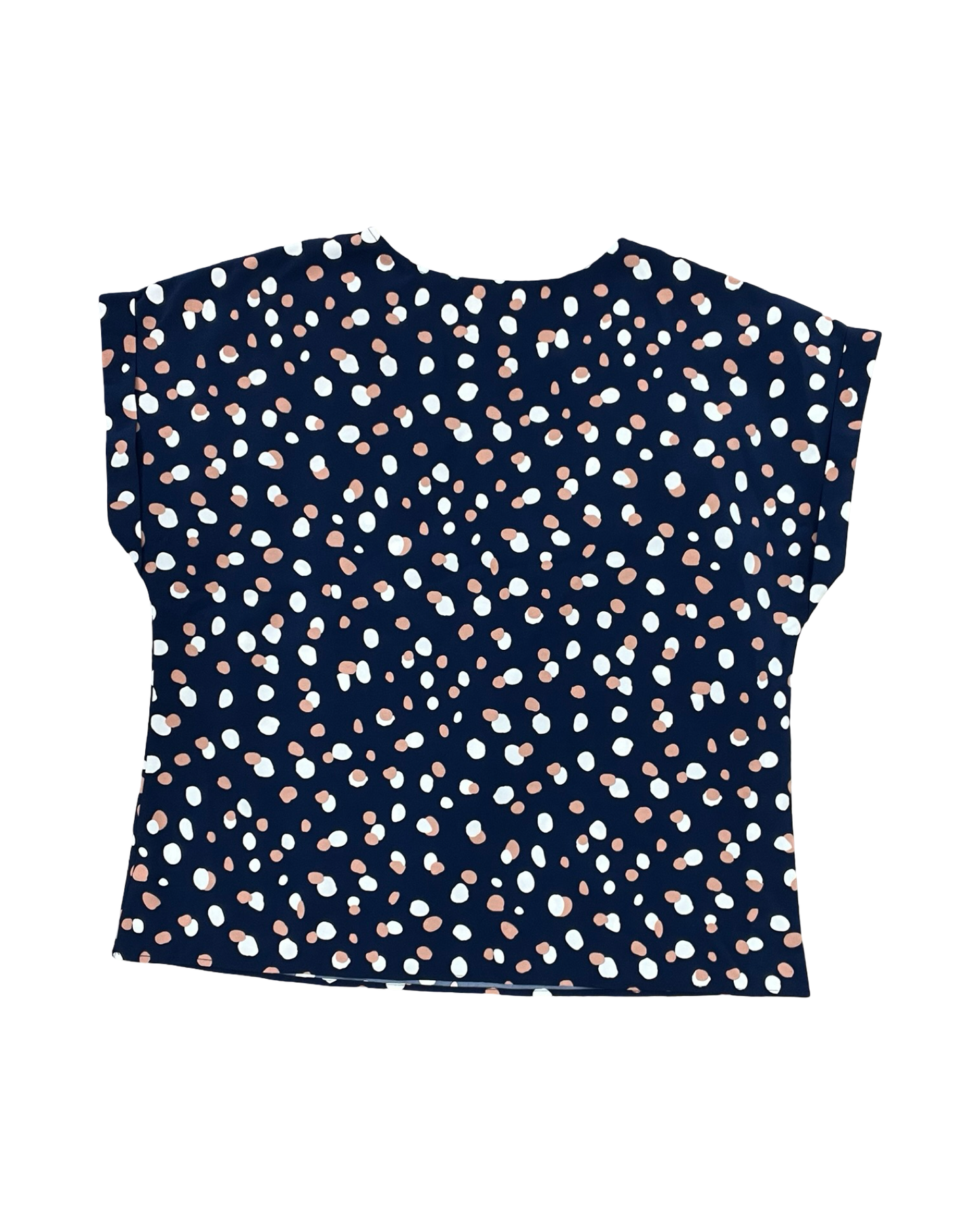 Top Ss By Clothes Mentor In Navy, Size:Xl