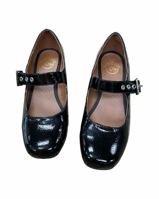Shoes Heels Block By White Mountain In Black, Size:7