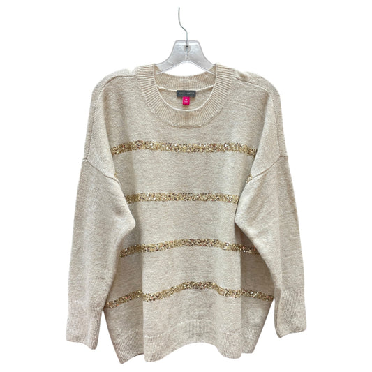 Sweater By Vince Camuto In Cream, Size:M