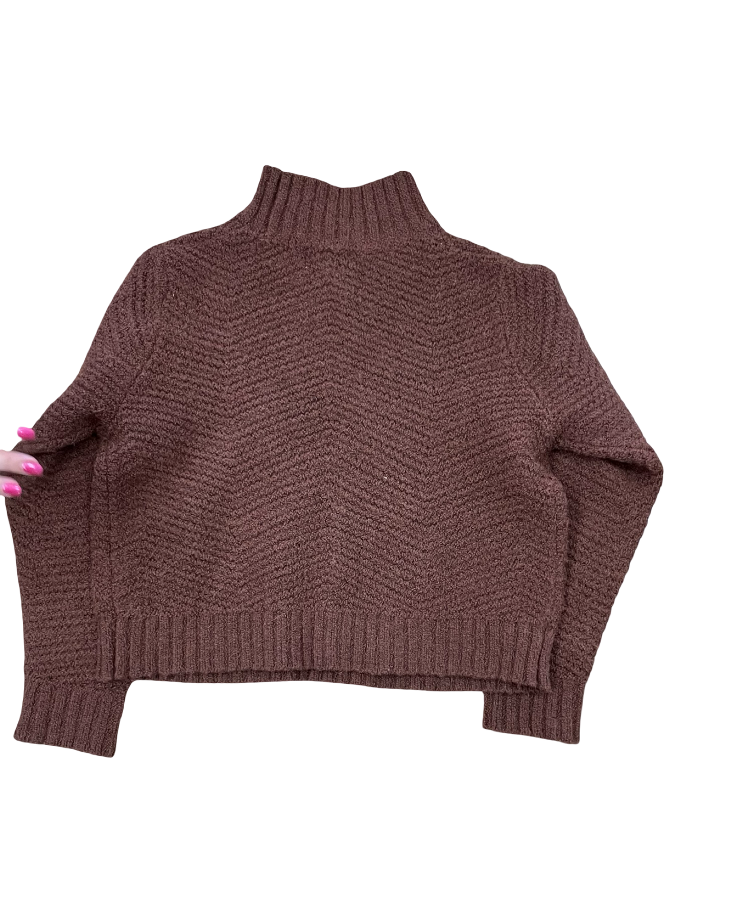Sweater By Old Navy In Brown, Size:L