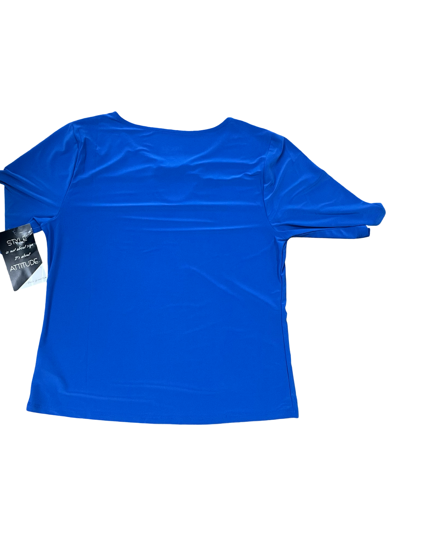 Top Ss By Clothes Mentor In Blue, Size:L
