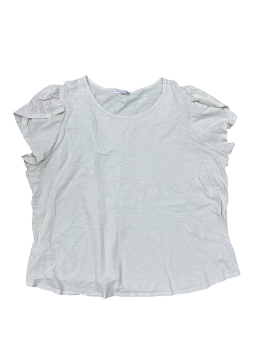 Top Ss By 89Th And Madison In Cream, Size:3X
