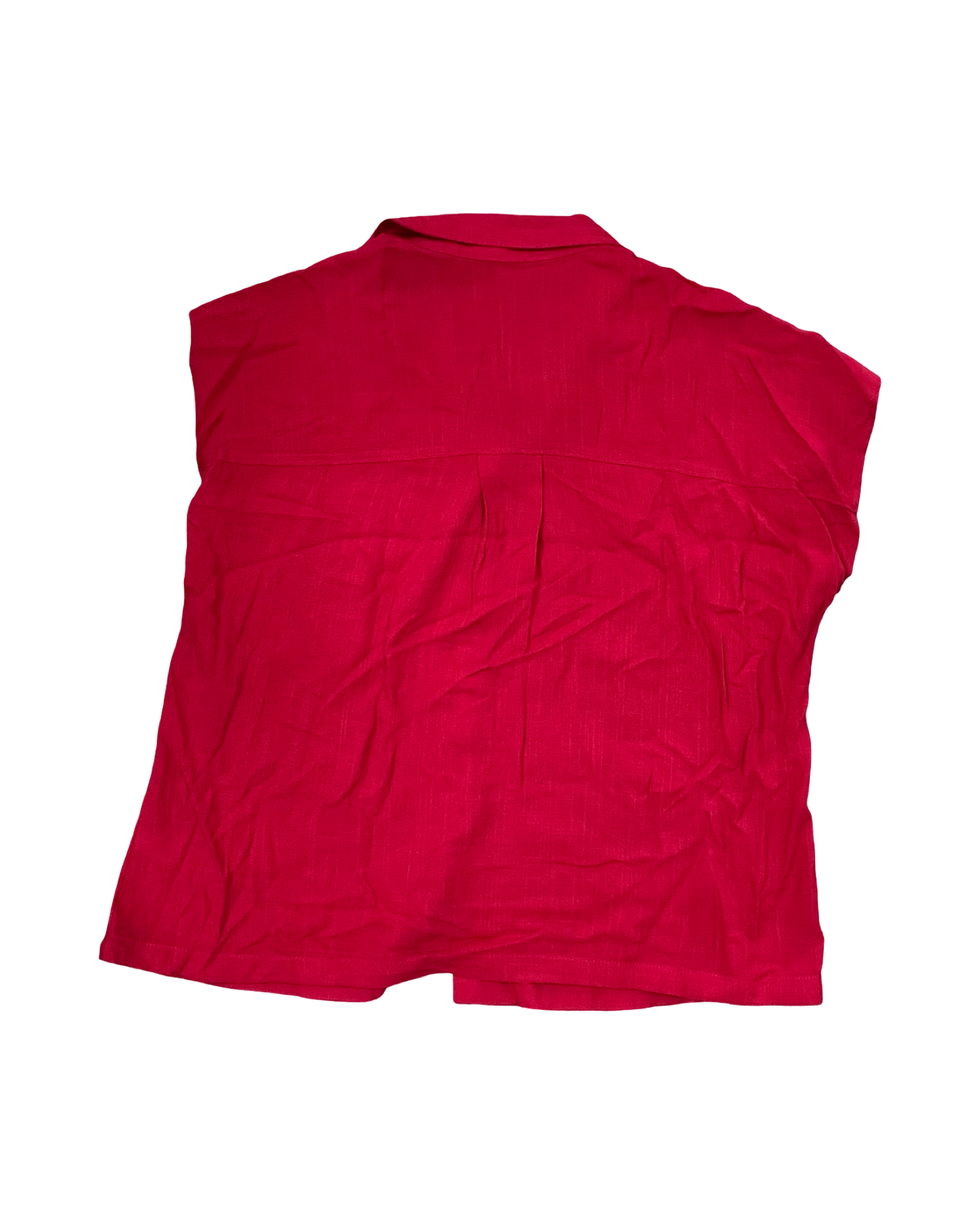 Blouse Ss By Maurices In Red, Size:L