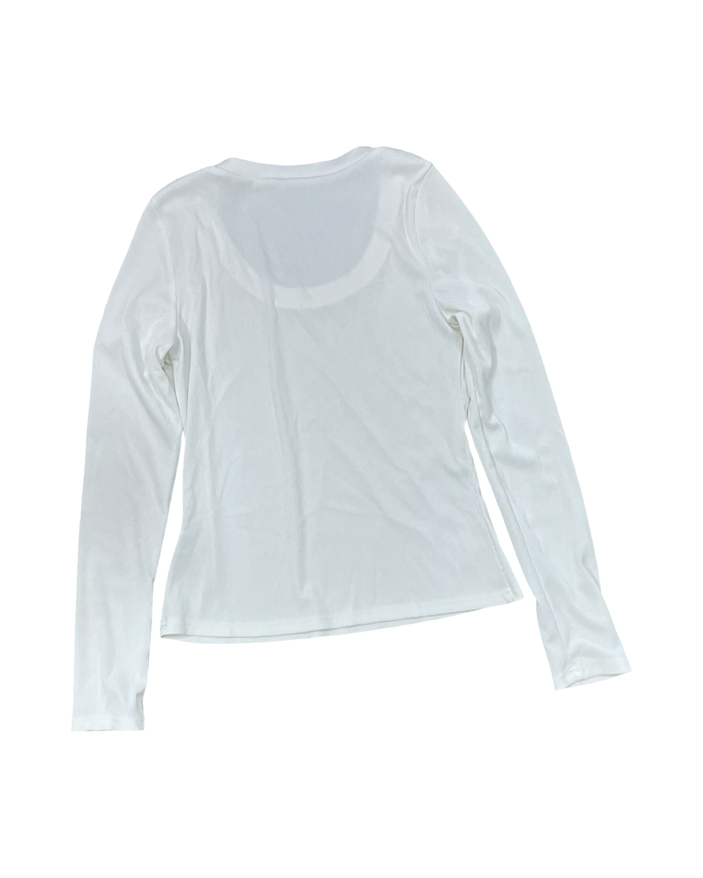 Top Ls By Clothes Mentor In Cream, Size:M