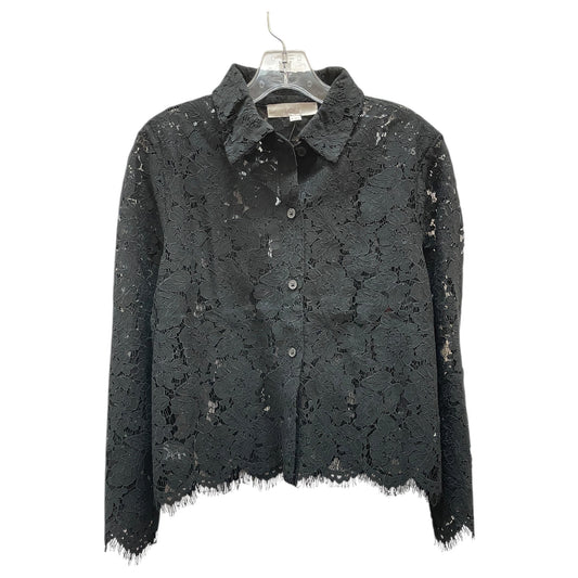 Top Ls By Loft In Black, Size:M