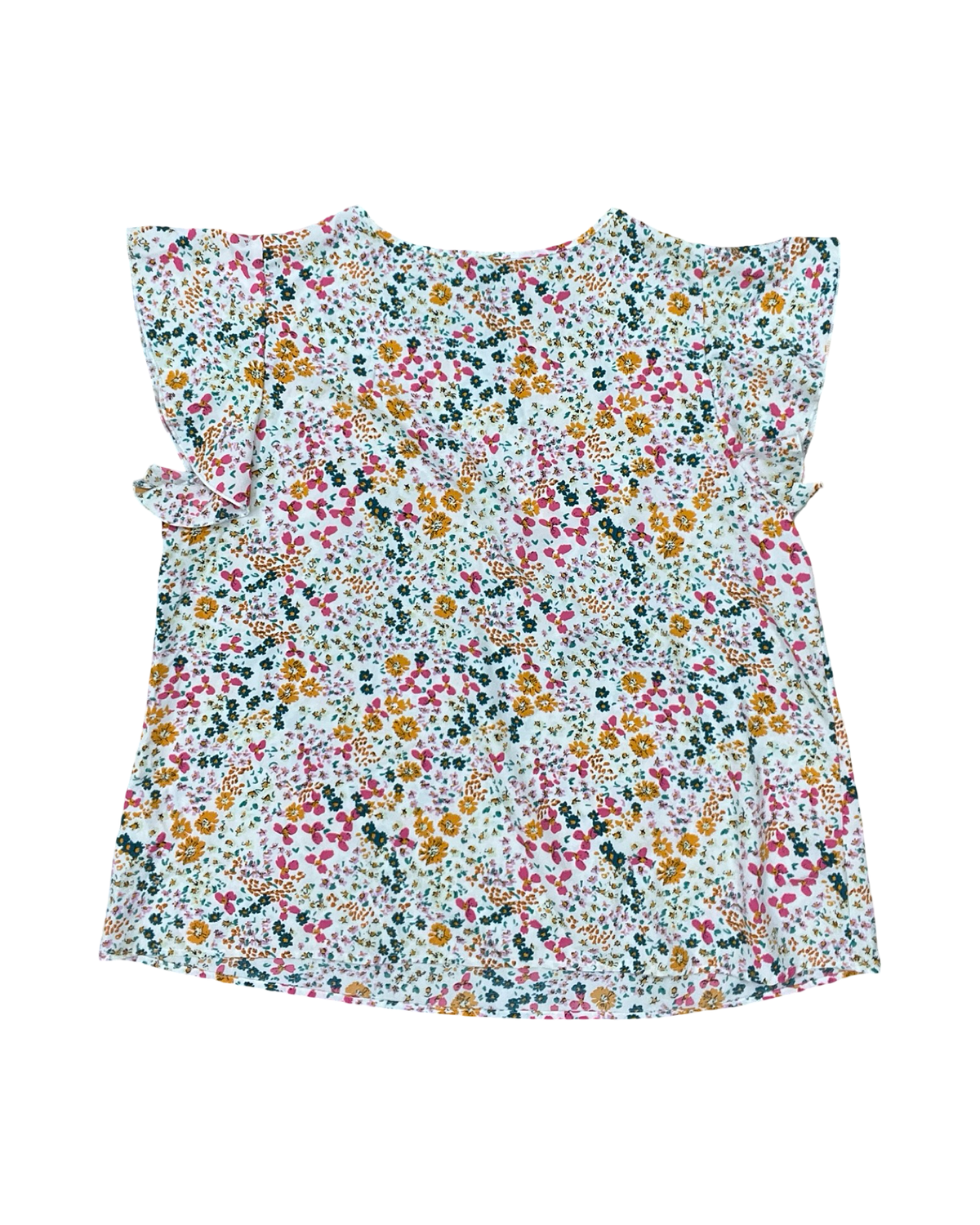 Top Ss By Shein In Floral Print, Size:2X