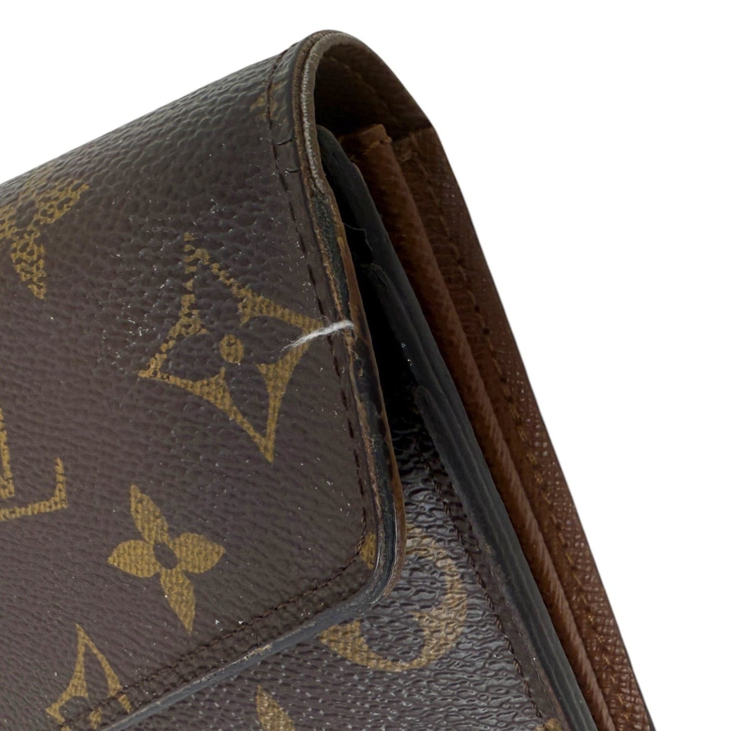 Sarah Wallet Luxury Designer By Louis Vuitton, Size: Large